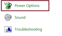power options