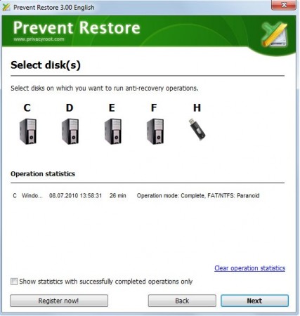 Prevent-Restore
